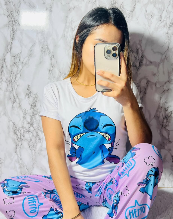 Pijama Stich Angry