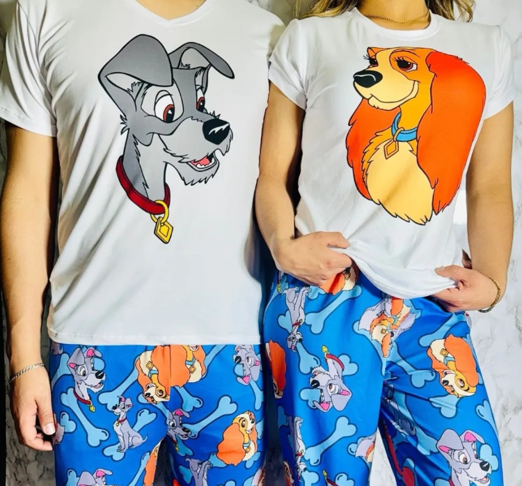 Pijama La Dama y el Vagabundo