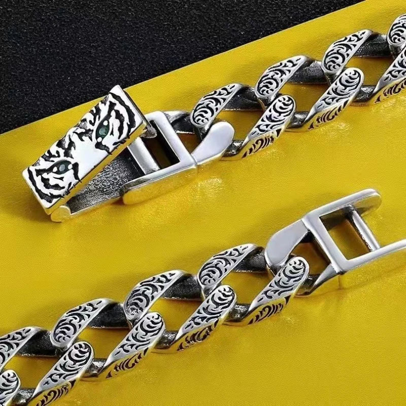 Pulsera de Plata 925 Tiger - Plick