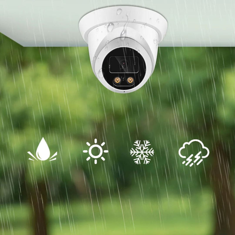 Cámara Inteligente IP 8MP Ultra HD 4K con Visión Nocturna a Color - Plick